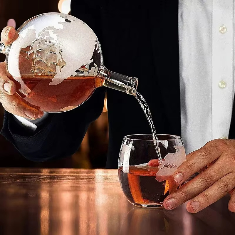 Creative Globe Decanter Set Ex - Decanter Globe Set 评论和价格