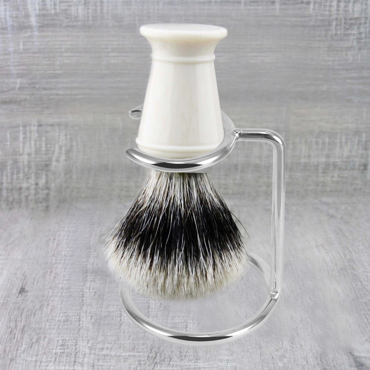 Stainless Steel Shaving Brush  - Home Barber 评论和价格