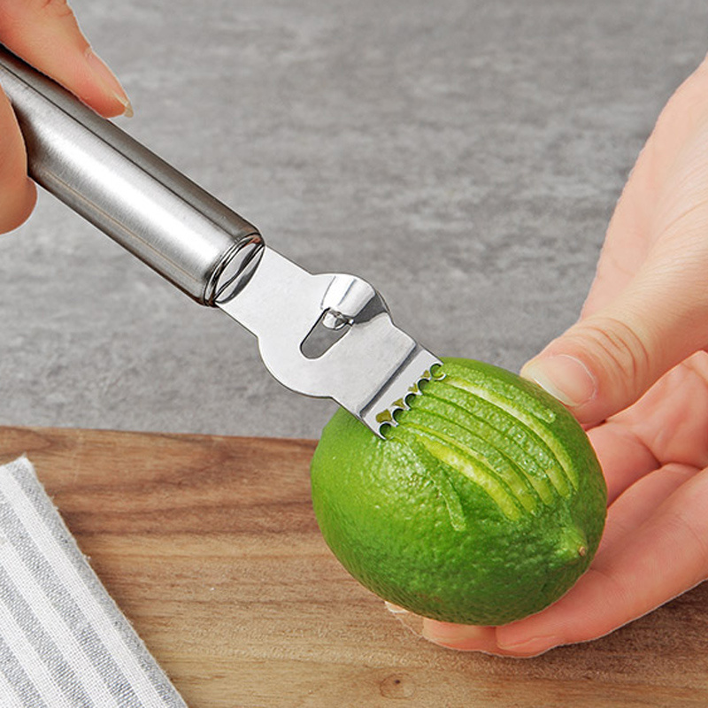 Orange Citrus Fruit Grater Pee - Peeler Channel Knife 评论和价格