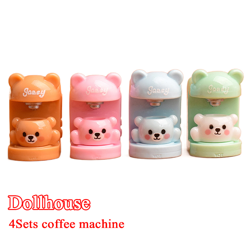 4Set Resin Dollhouse Miniature - Home Barista 评论和价格