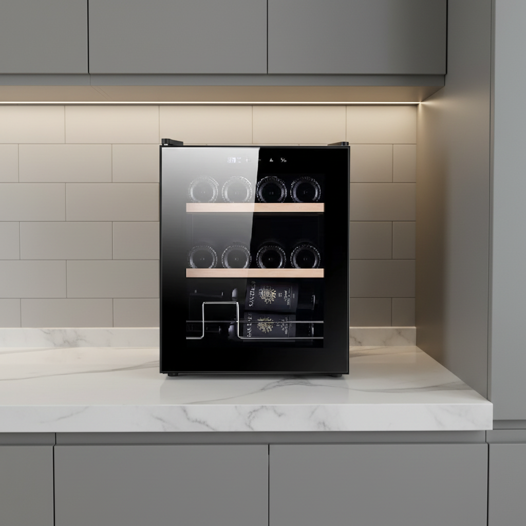 Mini bar Cooler Fridge Red Win - Home Bar And Cabinet 评论和价格
