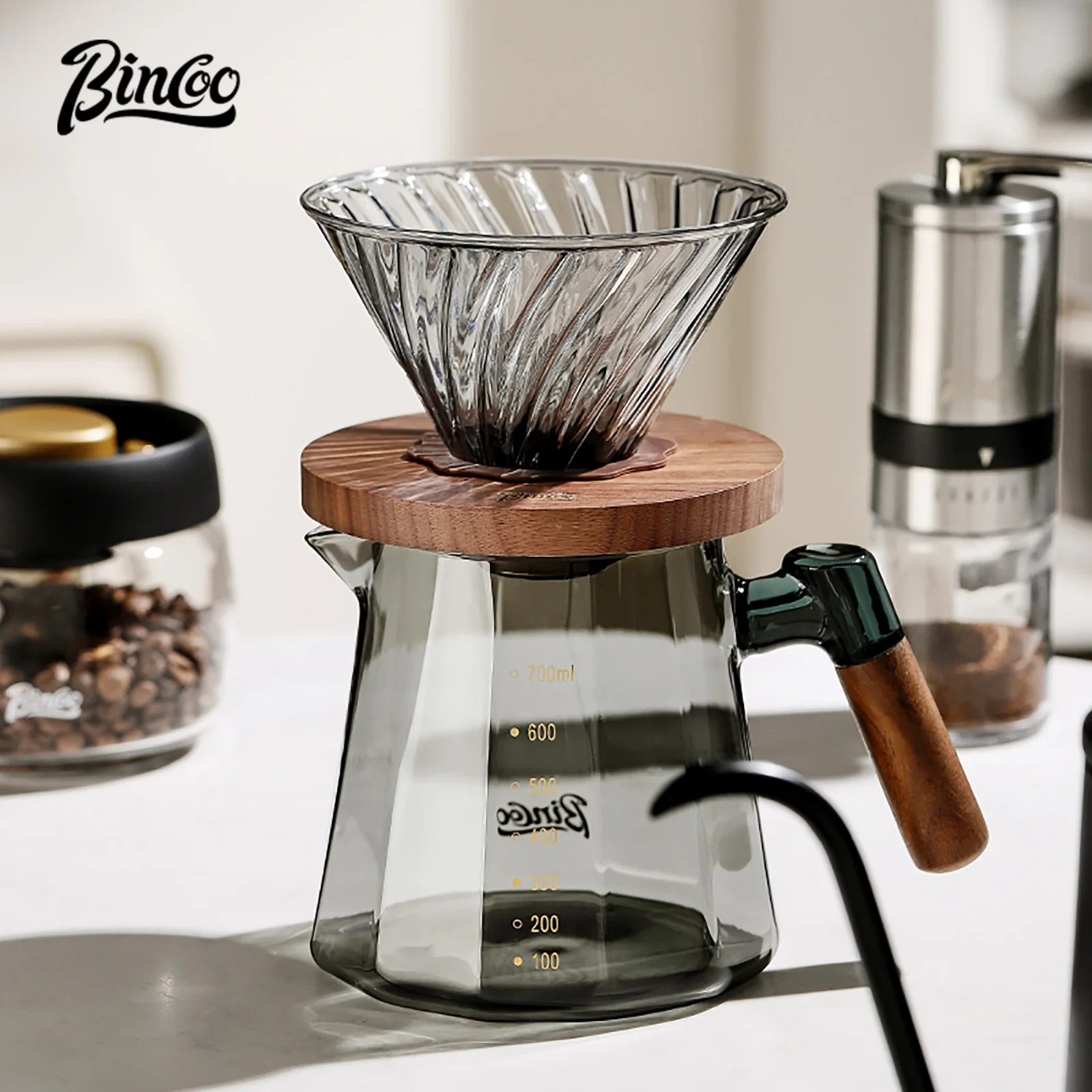 Bincoo 800ml Barista Pour Over - Home Barista 评论和价格