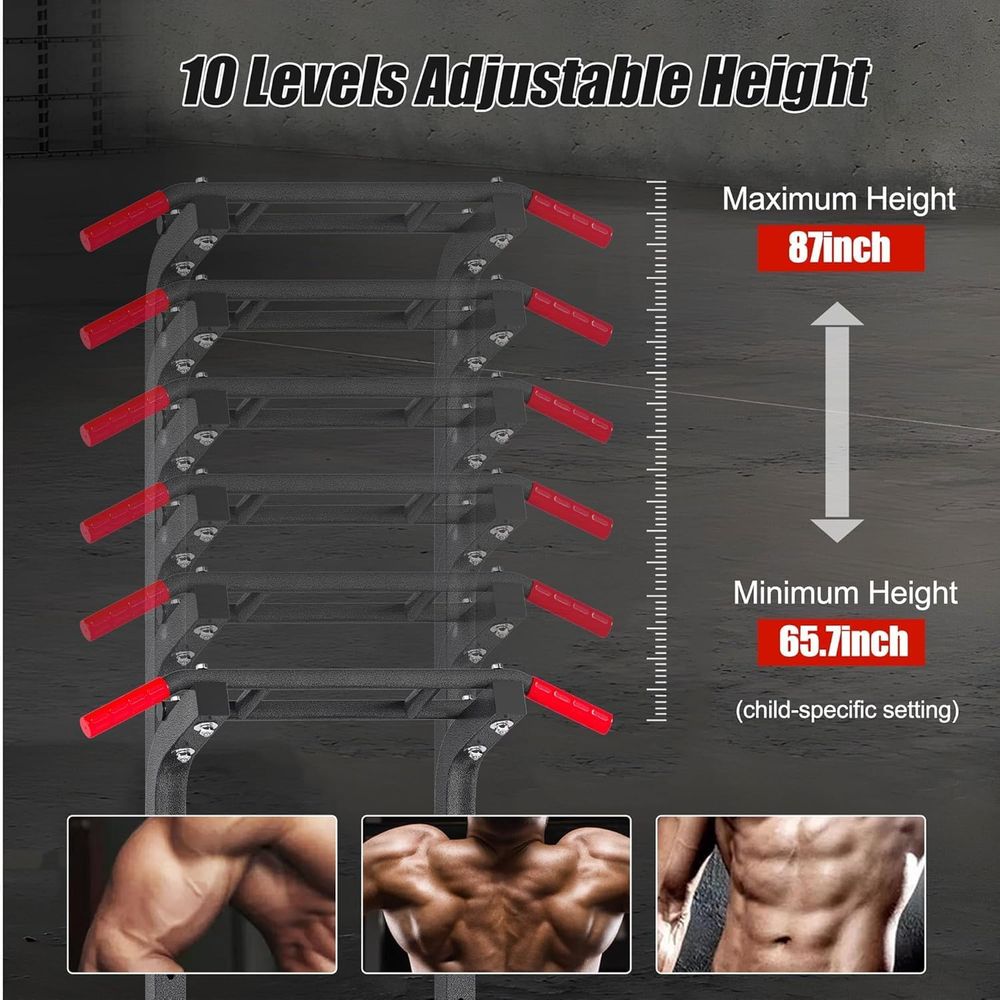 Power Tower Pull Up Bar Dip St - Home Bar And Gym 评论和价格