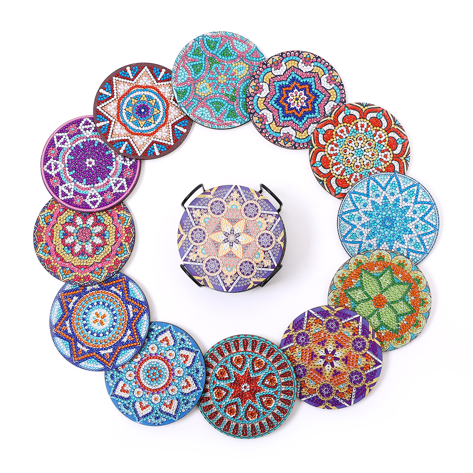 12Piece Manda Floral Pattern C - Home Barista 评论和价格