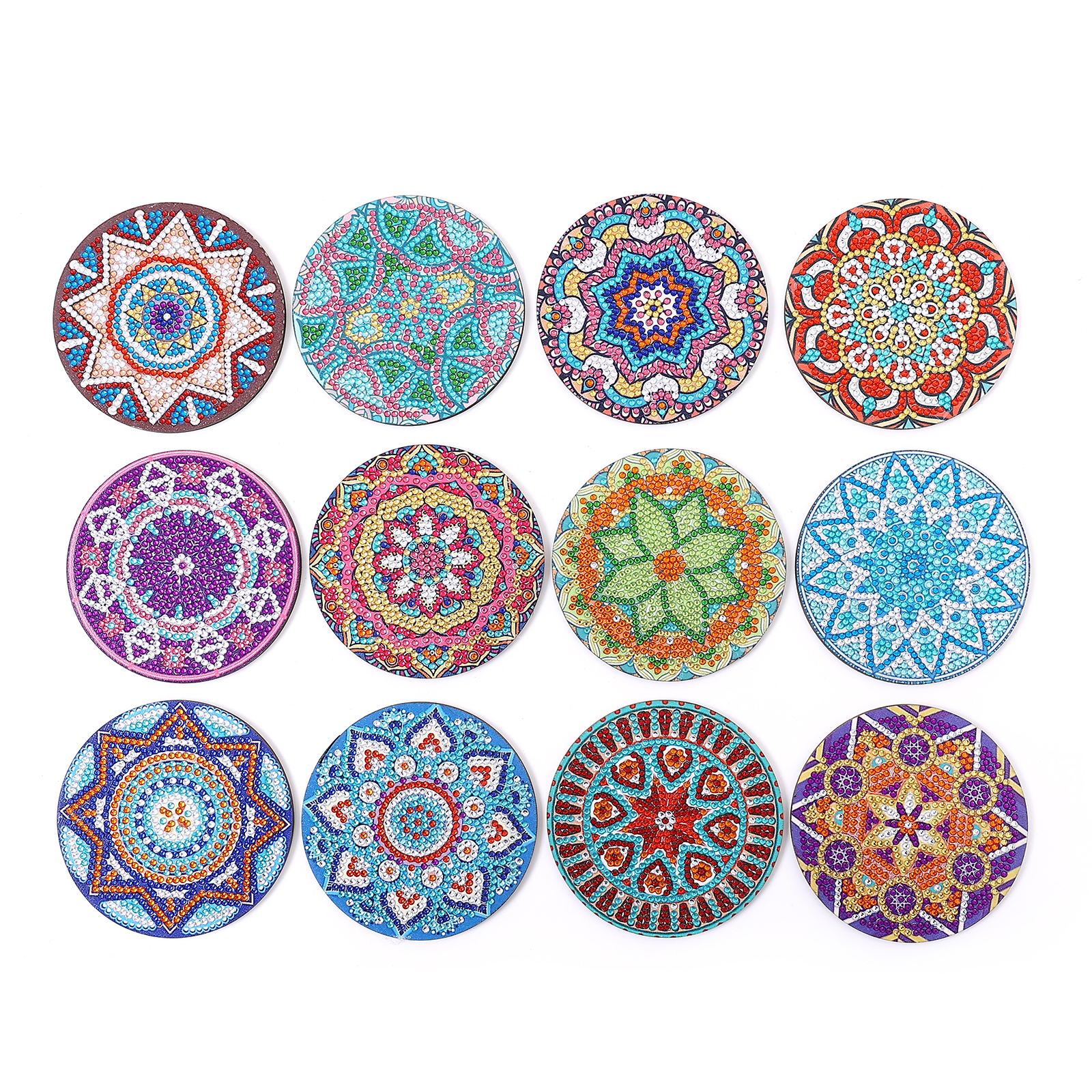 12Piece Manda Floral Pattern C - Home Barista 评论和价格