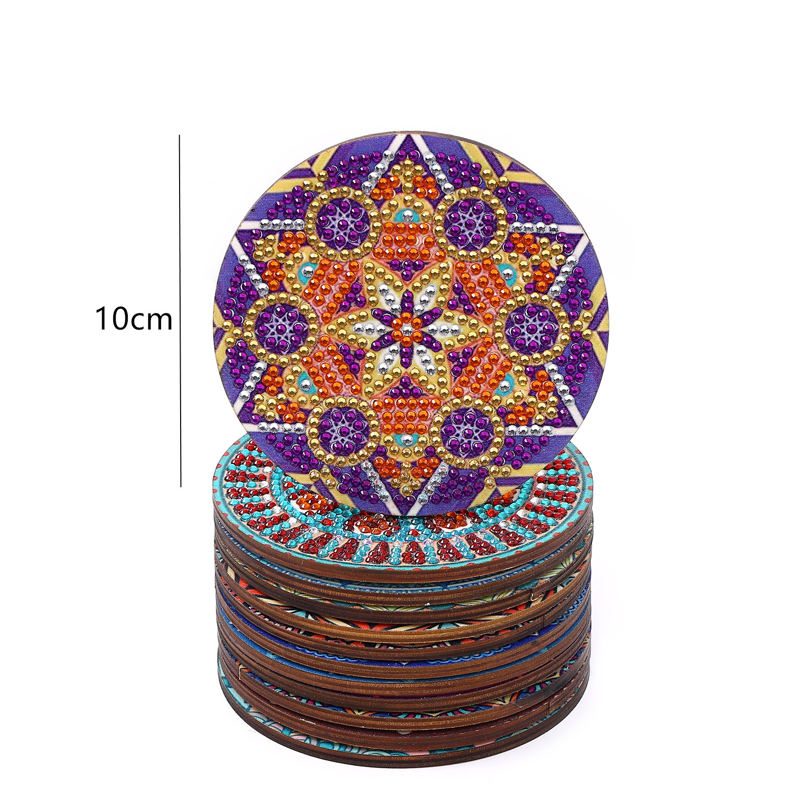 12Piece Manda Floral Pattern C - Home Barista 评论和价格