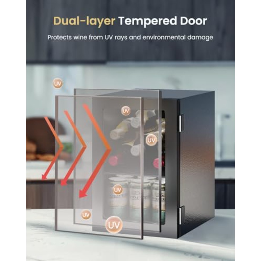 Beverage refrigerator for offi - Home Bar And Fridge 评论和价格