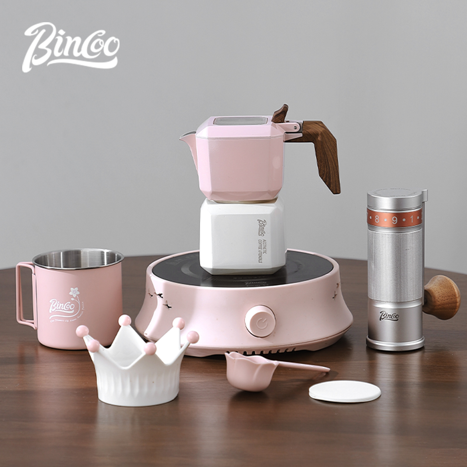 BINCOO Dual Valve Moka Pot Squ - Home Barista 评论和价格