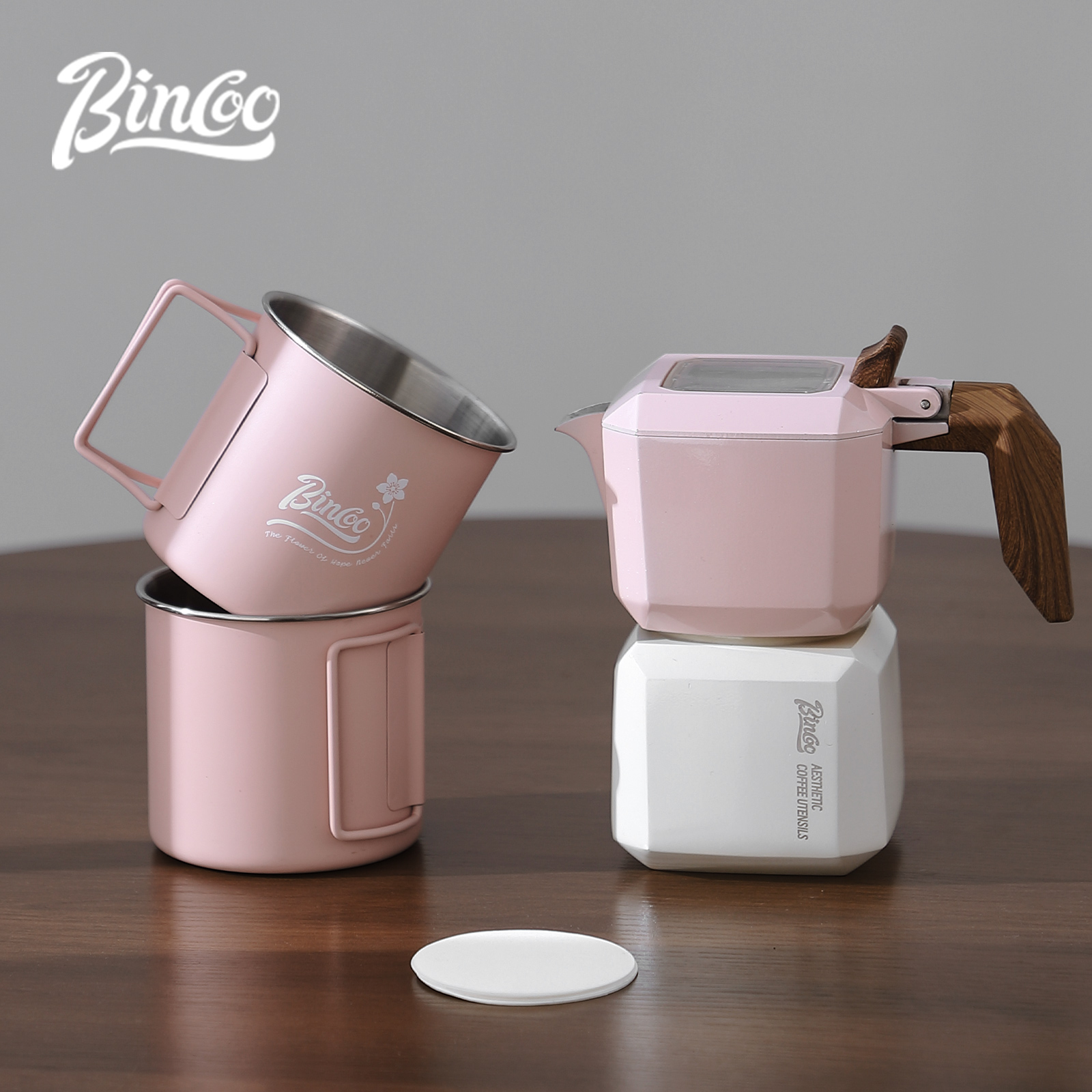 BINCOO Dual Valve Moka Pot Squ - Home Barista 评论和价格